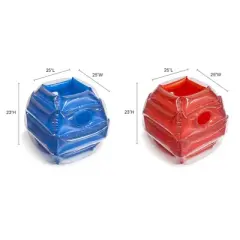 Banzai Battle Bop Combo Pack w/ Inflatable Gloves & Body Bumpers, 2 Pairs & Melon Madness Pool Challenge Underwater Water-Filled Ball w/ Target Hoop