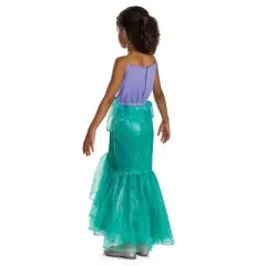 Disney Kids' the Little Mermaid Ariel Deluxe Costume Dress Aqua Green