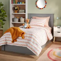 Rainbow Scallop Cotton Kids' Comforter Set - Pillowfort&trade;