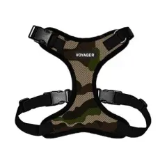 Voyager Step-In Lock Adjustable Dog & Cat Harness and 5ft Leash Combo