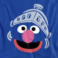Toddler Boys' Sesame Street Big Face Super Grover T-Shirt