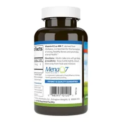Carlson - Vitamin K2 as MK-7 (Menaquinone), 45 mcg, Bone Support, 180 Softgels