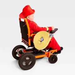 Kids' Glows in the Dark Firefighter with Wheel Cover Adaptive Costume - Hyde and EEK! Boutique&trade;