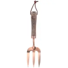 The Lakeside Collection Copper-Plated Garden Fork