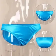 Agnes Orinda Women's Frill Trim Underwear Briefs Hipster Panty Satin Panties 3 Pack