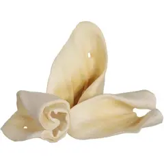 Pawstruck Natural Jumbo Cow Ears For Dogs - Healthy Single Ingredient Chew Made in USA - Low Calorie, Digestible Dental Dog Treats