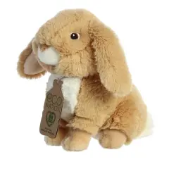 Aurora Small Lop-Eared Rabbit Eco Nation Eco-Friendly Stuffed Animal Tan 7.5"