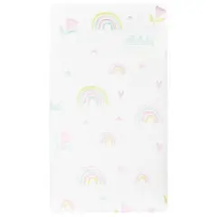 Dream On Me 150 Coil Inner Spring Over the Rainbow Crib and Toddler Mattress - Rainbow