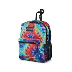 JanSport Hippie Days Adaptive 16" Backpack: Abstract Multi-Burst Design
