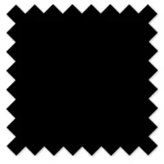  Bacati - Solid Crib/Toddler Bed Skirt - Black