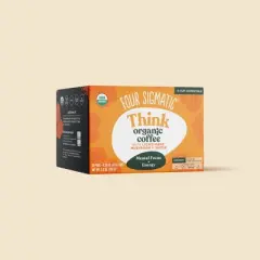 Four Sigmatic Think with Lion's Mane and Chaga POD Medium Dark Roast Coffee - 10ct