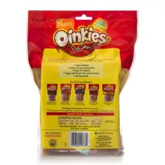 Hartz Oinkies Pork Skin Twist Jerky Chews Dog Treats - 20ct