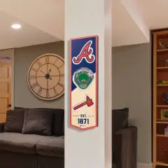 MLB Atlanta Braves 6"x19" Stadium Banner