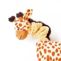ZippyPaws Bungee Buddiez Giraffe Dog Plush Toy
