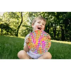 Chuckle & Roar Pop It! XL The Jumbo Never-Ending Bubble Popping Fidget and Sensory Game - Tie Dye