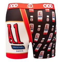 Odd Sox, A1 Sauce, Novelty Boxer Briefs For Men, Large