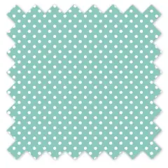 Bacati - Pin Dots Crib/Toddler Bed Skirt - Mint