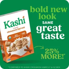 Kashi Organic Cinnamon Harvest Breakfast Cereal - 18oz