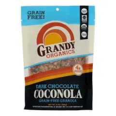 Grandy Organics Dark Chocolate Coconola Granola - Case of 6/9 oz
