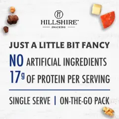 Hillshire Snacking Bistro Bites with Pepperoni, Monterey Jack, Walnut & Cocoa-Coated Almond Mix - 2.8oz