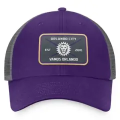 MLS Orlando City SC Relaxed Mesh Back Hat: Cotton, Back Snap, Tagless, Small