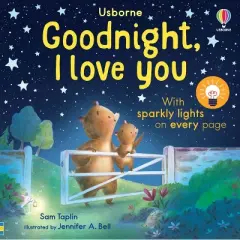 Goodnight, I Love You - (Twinkly Twinkly) by  Sam Taplin (Board Book)