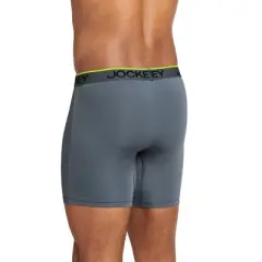 Jockey Men's Chafe Proof Pouch Microfiber 6" Boxer Brief