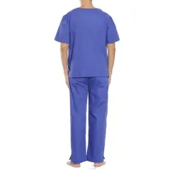 33300M-Red-S Tropi Unisex Scrub Sets Medical Scrubs Mens Scrubs