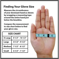 Cara Cotton Gloves XL