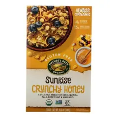 Nature's Path Organic Sunrise Crunchy Honey Cereal - Case of 12/10.6 oz
