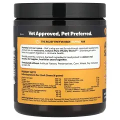 Pet Honesty Dog Allergy Relief Immunity - Dog Allergy Chews, Probiotics for Dogs, Seasonal Allergies, Dog Skin and Coat Supplement, Itch Relief for