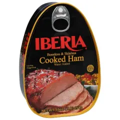 Iberia Boneless & Skinless Cooked Ham - 16oz