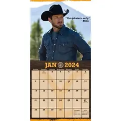 Trends International Inc. 2023-24 Wall Calendar 12"x12" Yellowstone - From the Bunkhouse