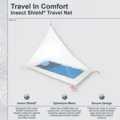COCOON - Premium - Insect Shield Travel Net Ultralight