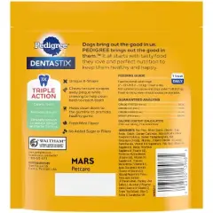 Pedigree Dentastix Dental Dog Treats with Peppermint for Small Dog