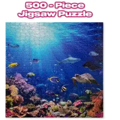 Toynk Under the Sea Coral Reef 500 Piece Jigsaw Puzzle