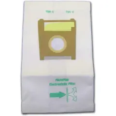 EnviroCare Replacement Micro Filtration Vacuum Cleaner Dust Bags Designed to Fit Bosch Type G Compact Series and Formula Series Canisters. 5 Pack