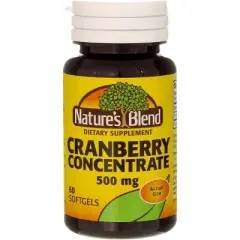 Nature's Blend 20 Cranberry Concentrate 500 mg