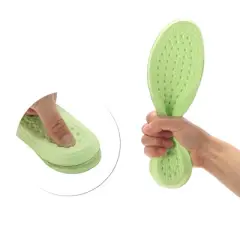 Unique Bargains Comfort Sport Shoe Inserts Fit Shoe White Gray 1 Pair