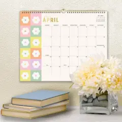 Blue Sky Brook Gossen Wall Calendar 15"x12" Monthly April 2025 to June 2026 Wirebound (15 Month) Daisy Check