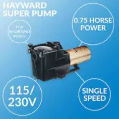 3/4 HP SUPER PUMP, OL