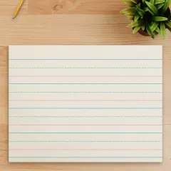 School Smart Zaner-Bloser Handwriting Paper, 10-1/2 x 8 Inches, Grade K, 500 Sheets