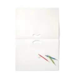 16"x22" Medium Weight Giant Paper Pad with Handle - Mondo Llama&trade;: Large Uncoated Drawing & Sketch Pad, 30 Sheets