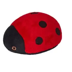 Fluff & Tuff Lady Bug Dog Toy