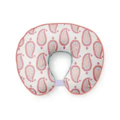 Bacati - 3 pc Sophia Paisley Aqua/Coral Hugster Feeding & Infant Support Nursing Pillow 