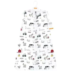 Hudson Baby Cotton Sleeveless Wearable Sleeping Bag, Sack, Blanket, Farm
