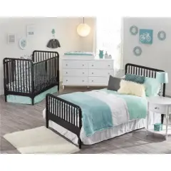 Little Seeds Rowan Valley Laren Oval 1 Drawer Nightstand with Wood Legs, White