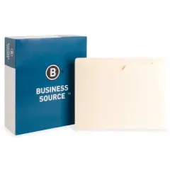 Business Source Letter Yes File Pocket Manila 10% Recycled