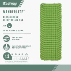 Bestway WanderLite Rectangular Sleeping Air Pad