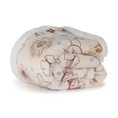 50"x60" Winnie the Pooh Faux Shearling Throw Blanket